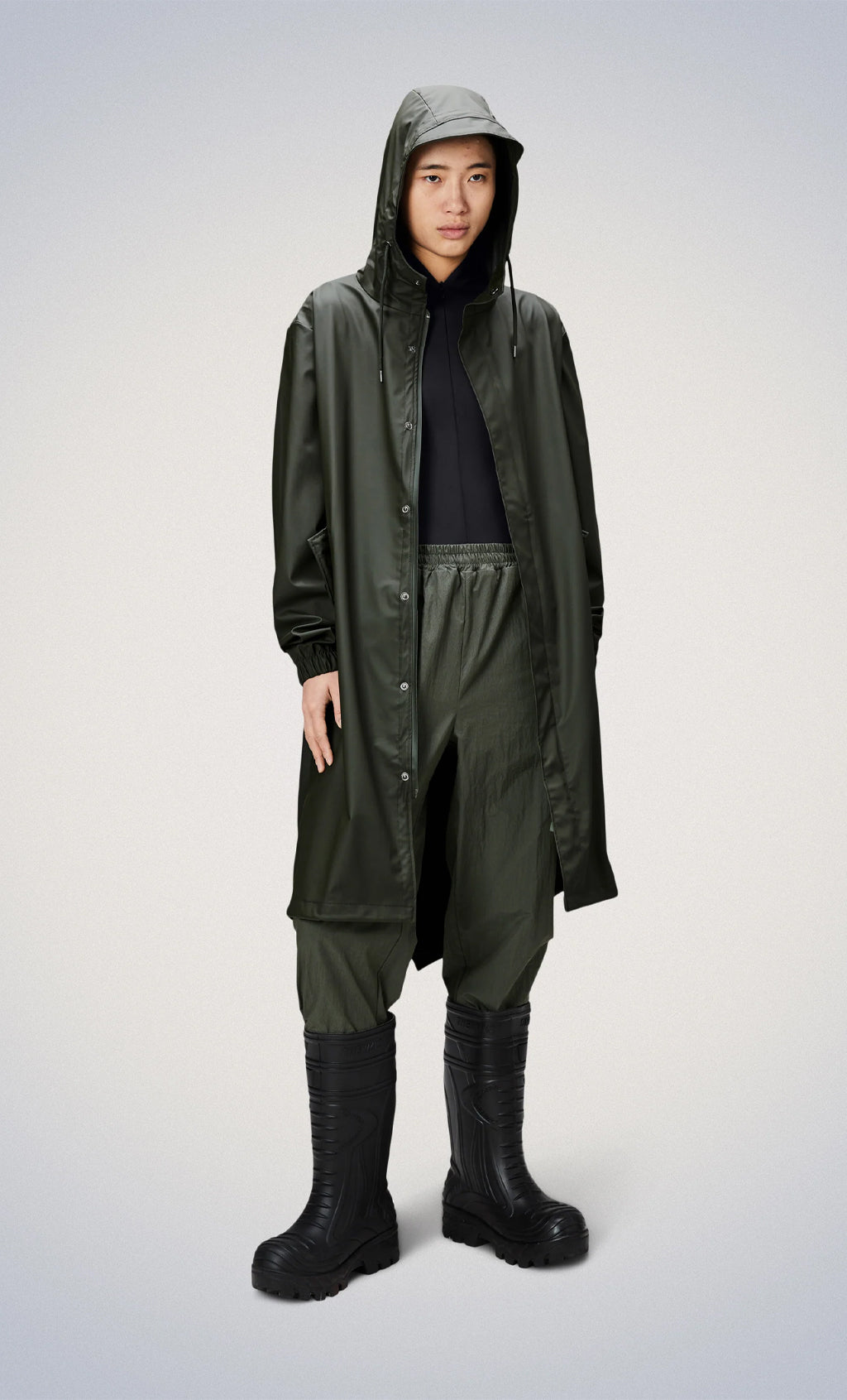 FISHTAIL PARKA UNISEX - GREEN