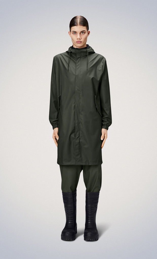 ！！最終値下げ！！FISHTAIL PARKA RAINCOATJ9518 Rains® Fishtail Parka in Black for €129 | 2-Year Warranty