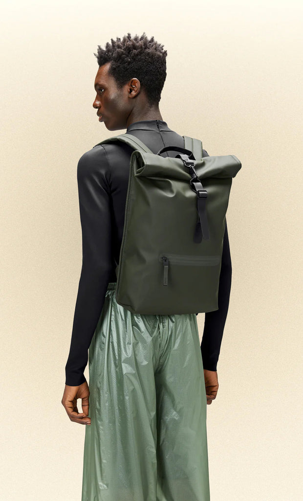 ROLLTOP RUCKSACK - GREEN