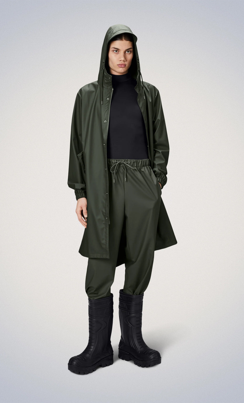 FISHTAIL PARKA UNISEX - GREEN