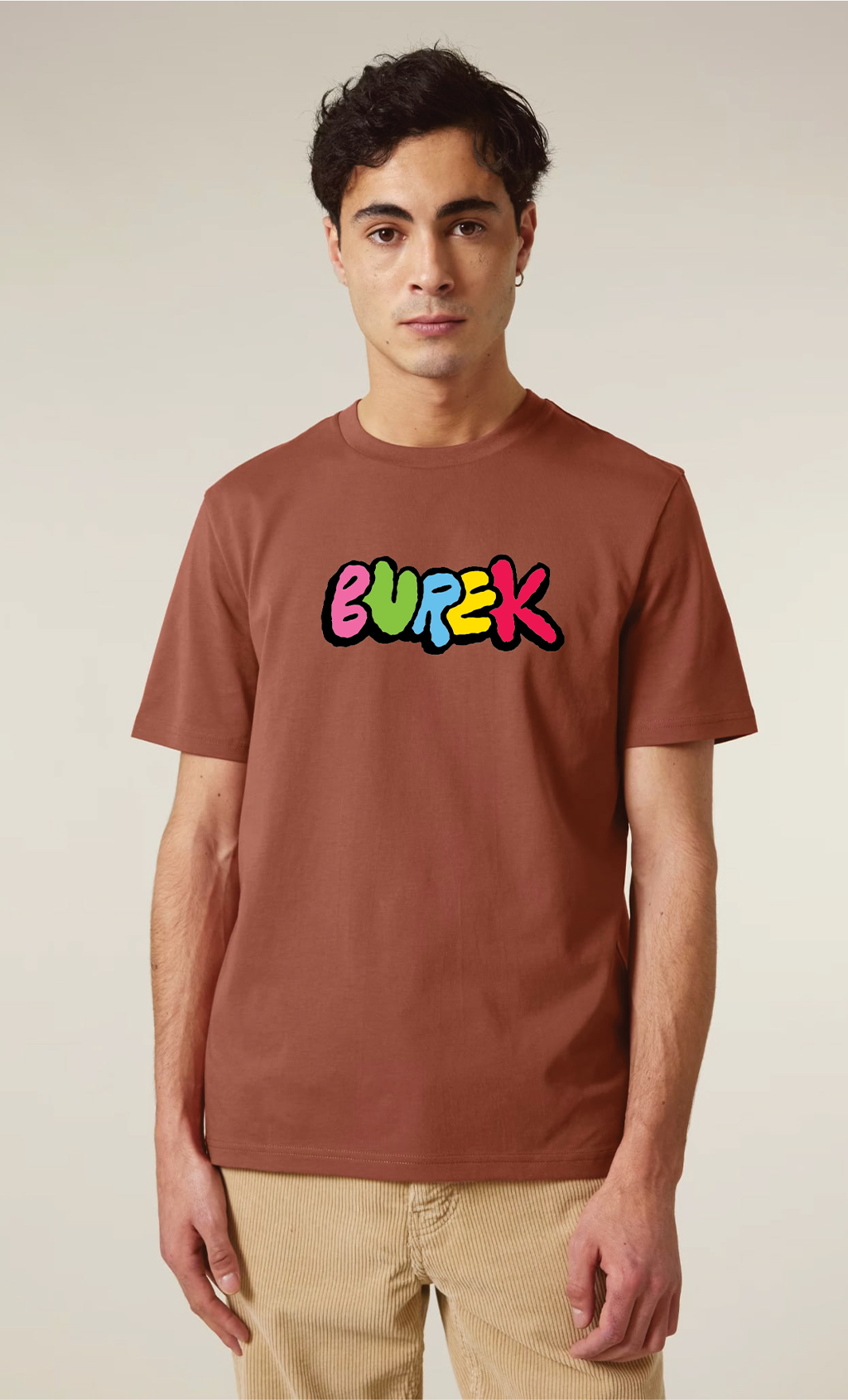 BUREK PREMIUM TEE - HERITAGE BROWN