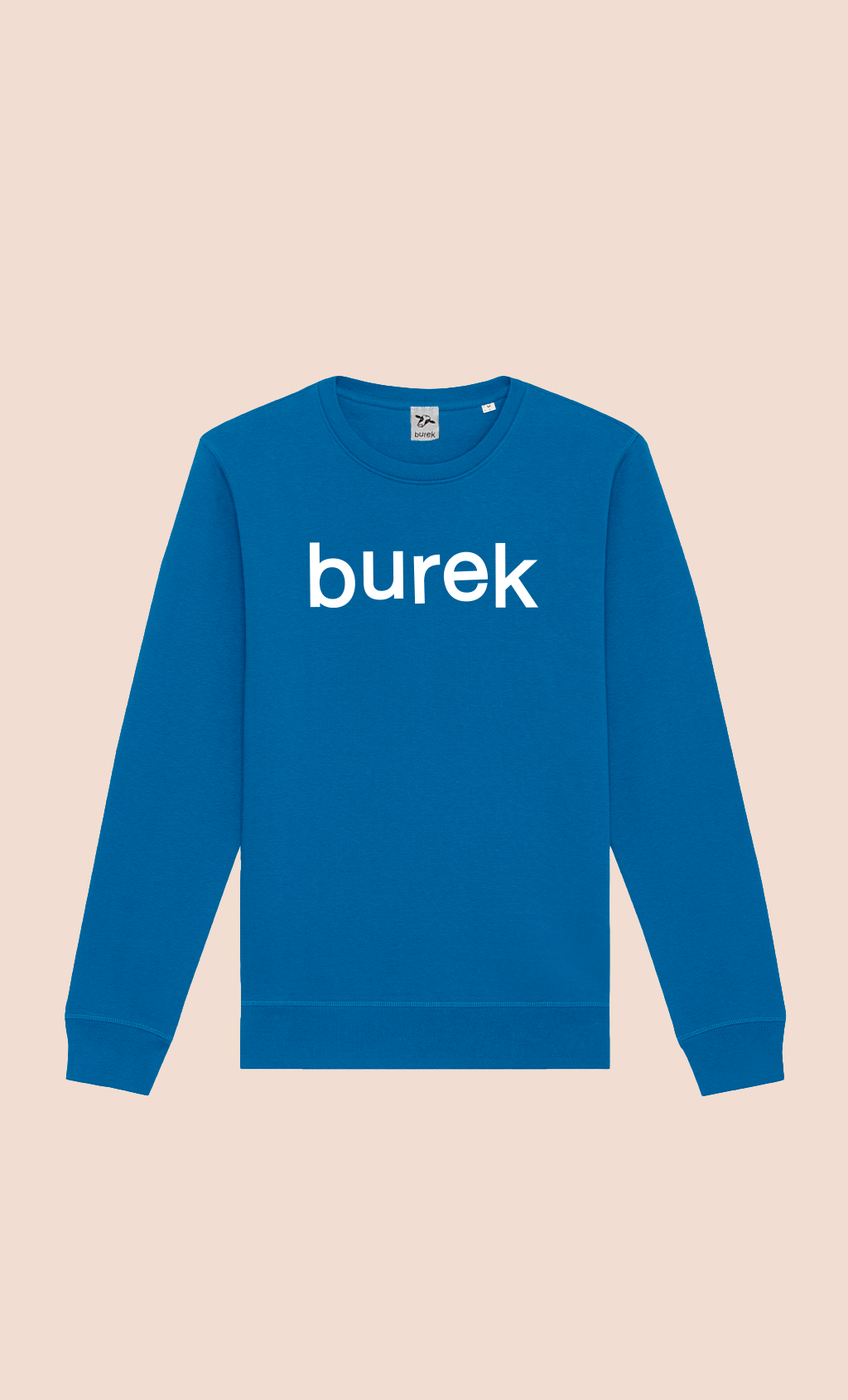 BUREK PREMIUM SWEATSHIRT - ROYAL BLUE PUFF PRINT