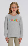 BUREK JUNIOR PREMIUM SWEATSHIRT - GRAY