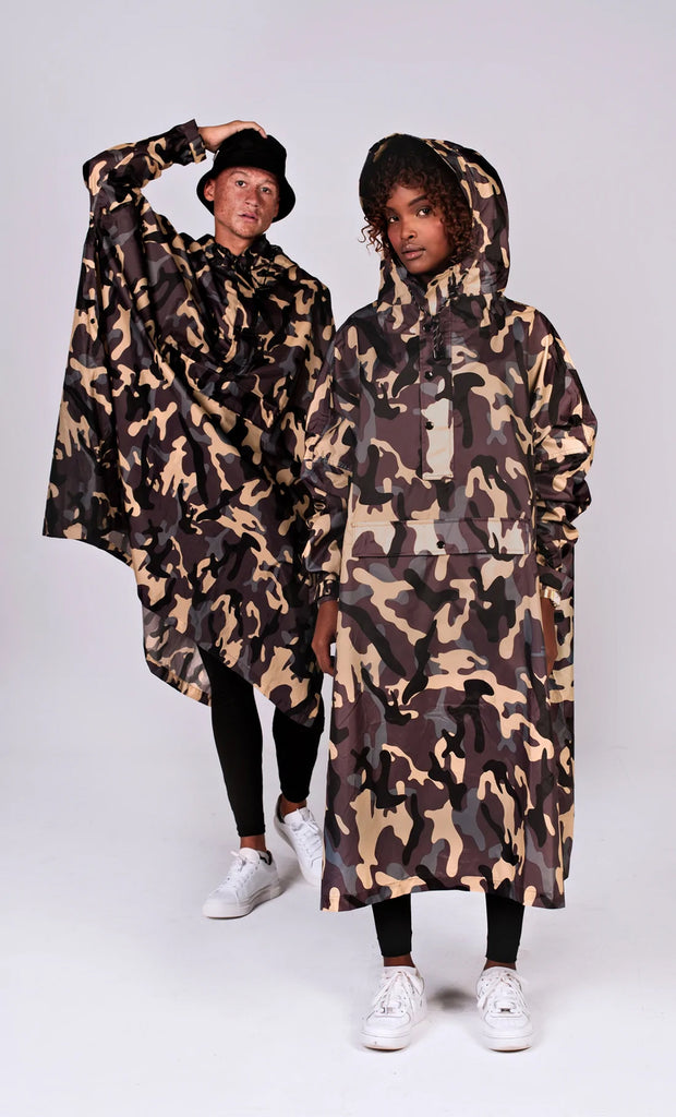 Rain Kiss Rain Poncho - Regn Poncho Camo main image 0