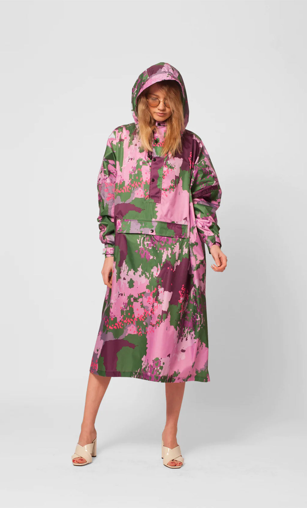 RAINKISS DIGI SPRING CAMO - RAIN PONCHO