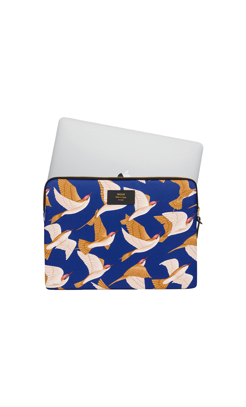 WOUF BLUE BIRDS LAPTOP SLEEVE 13"