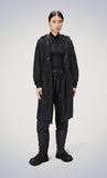 RAINS STRING PARKA - BLACK