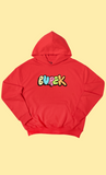 BUREK PREMIUM HEAVYWEIGHT OVERSIZE HOODIE - 400 GSM - LIMITED EDITION - RED