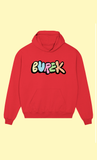 BUREK PREMIUM HEAVYWEIGHT OVERSIZE HOODIE - 400 GSM - LIMITED EDITION - RED