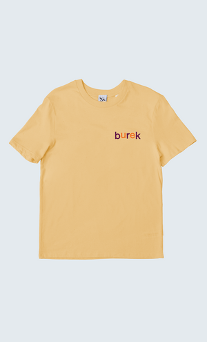 BUREK PREMIUM TEE - KIOSK VIOLET / ORANGE