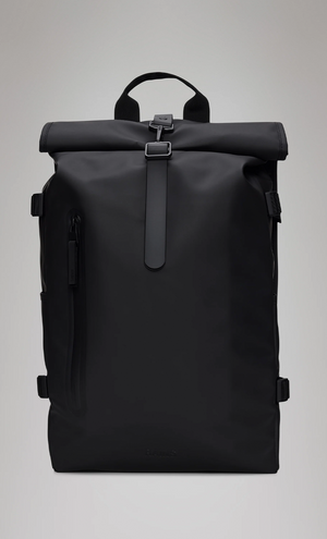 ROLLTOP RUCKSACK LARGE- BLACK