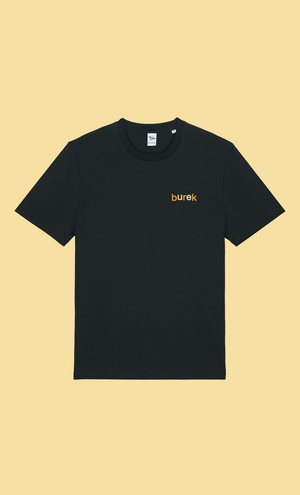 BUREK PREMIUM TEE - KIOSK BLACK/YELLOW