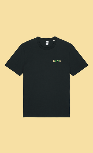 BUREK PREMIUM TEE - KIOSK BLACK/GREEN