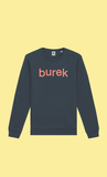 BUREK PREMIUM SWEATSHIRT - INDIA INK PUFF PRINT