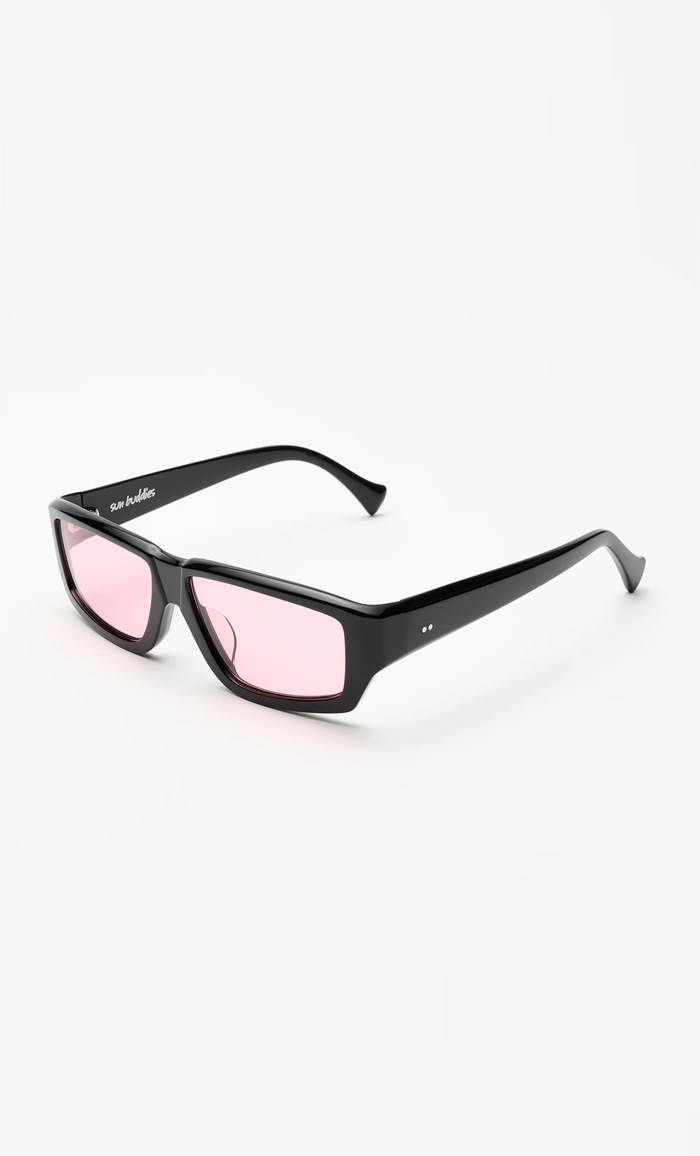 REI BLACK WITH PINK LENSS