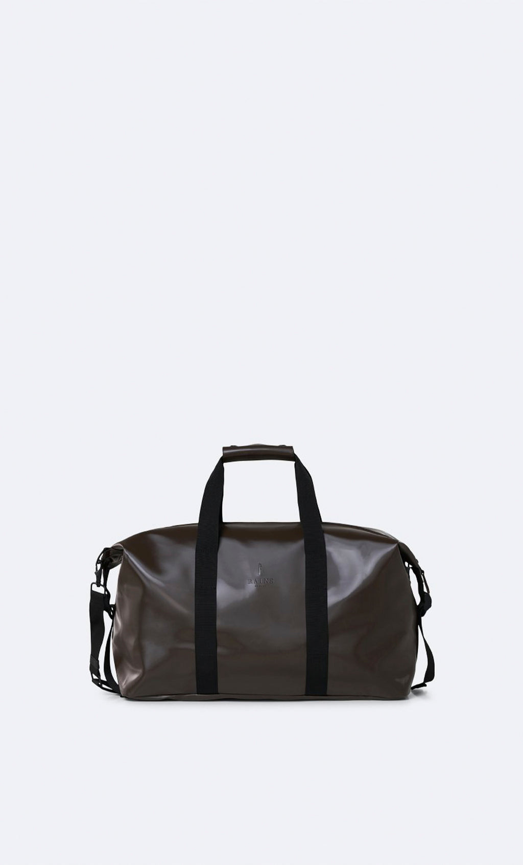 WEEKEND BAG SHINY BROWN