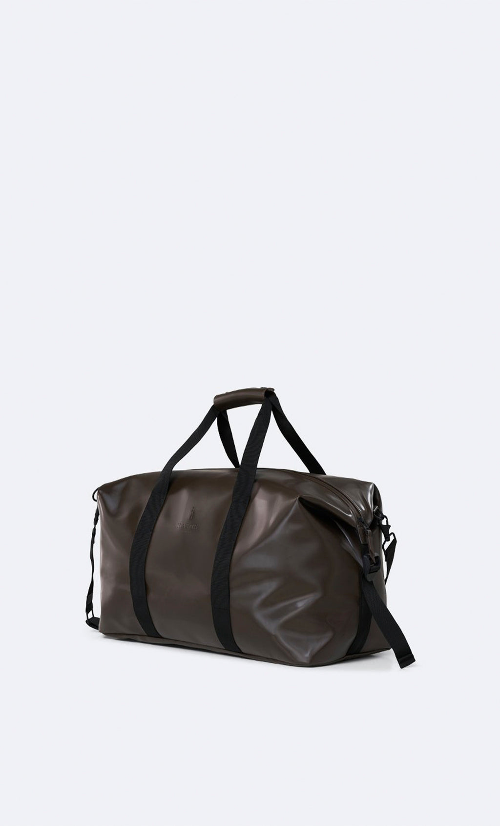 WEEKEND BAG SHINY BROWN