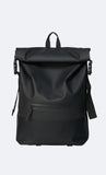 BUCKLE ROLLTOP RUCKSACK BLACK