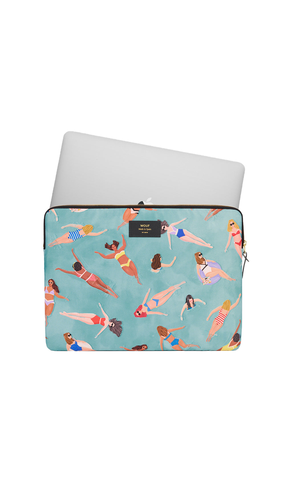 WOUF SWIMMERS LAPTOP SLEEVE 15"