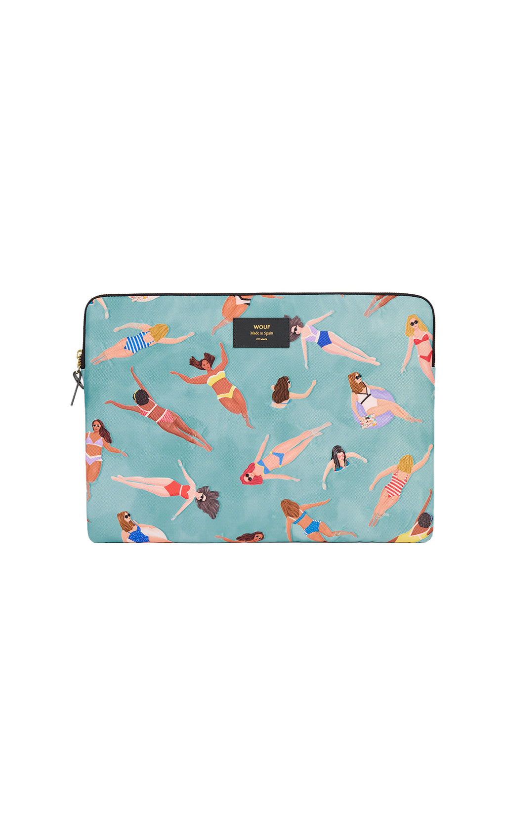 WOUF SWIMMERS LAPTOP SLEEVE 15"