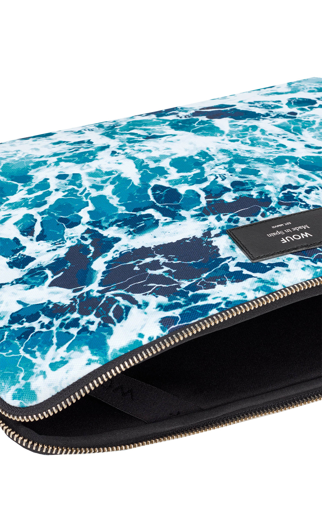 WOUF WAVES LAPTOP SLEEVE 15"